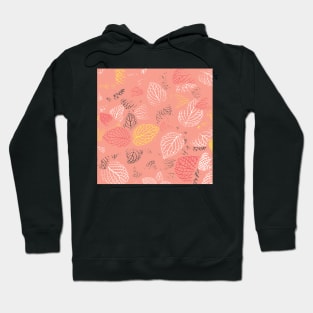 Autumn, Leaves Pattern 6 Hoodie